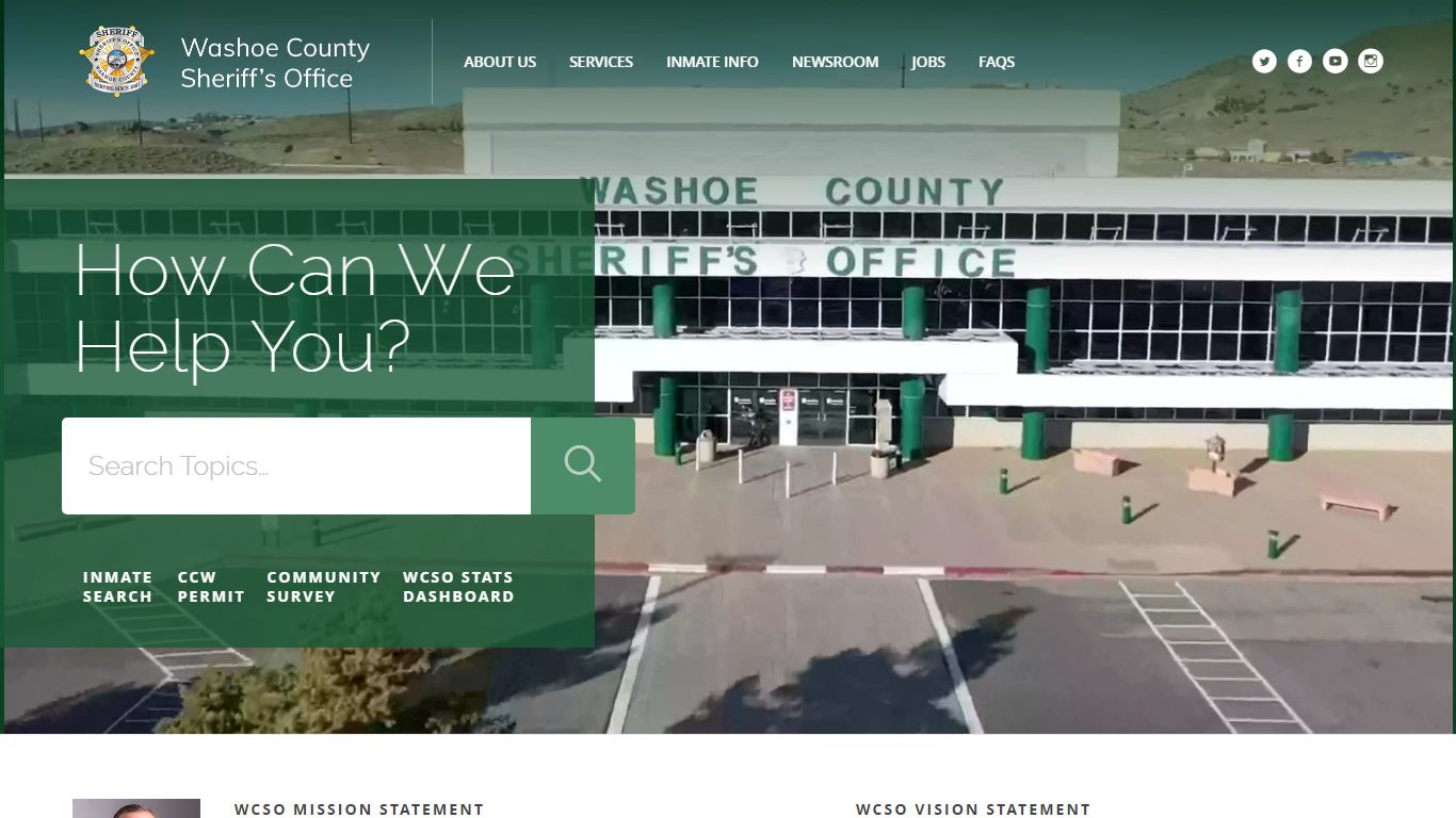 Washoe County Sheriff's Office - washoesheriff.com